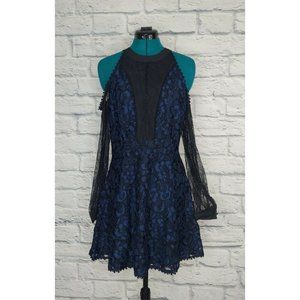 NWT Anthropologie Allison Lace Long Sleeve Dress